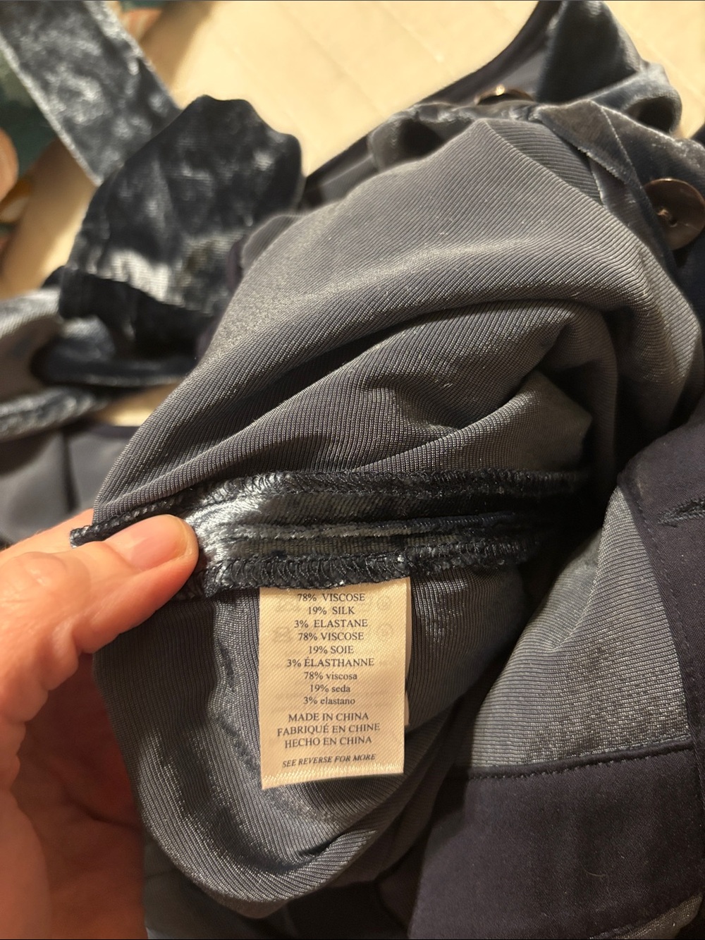 NWOT FAHERTY Alina Velvet Jumpsuit - Picture 7 of 7
